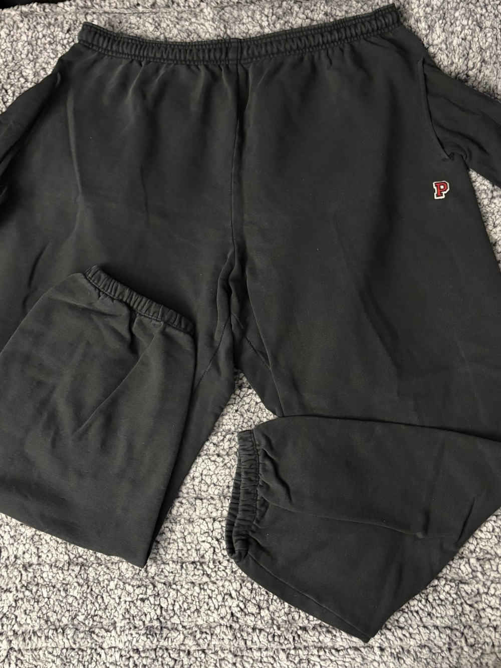 PINK Victoria's Secret Black Track Pants